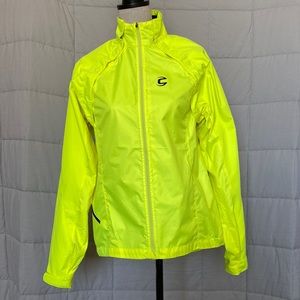 Cannondale magnetic Ladies Bike Jacket converts to vest has hand covers Large